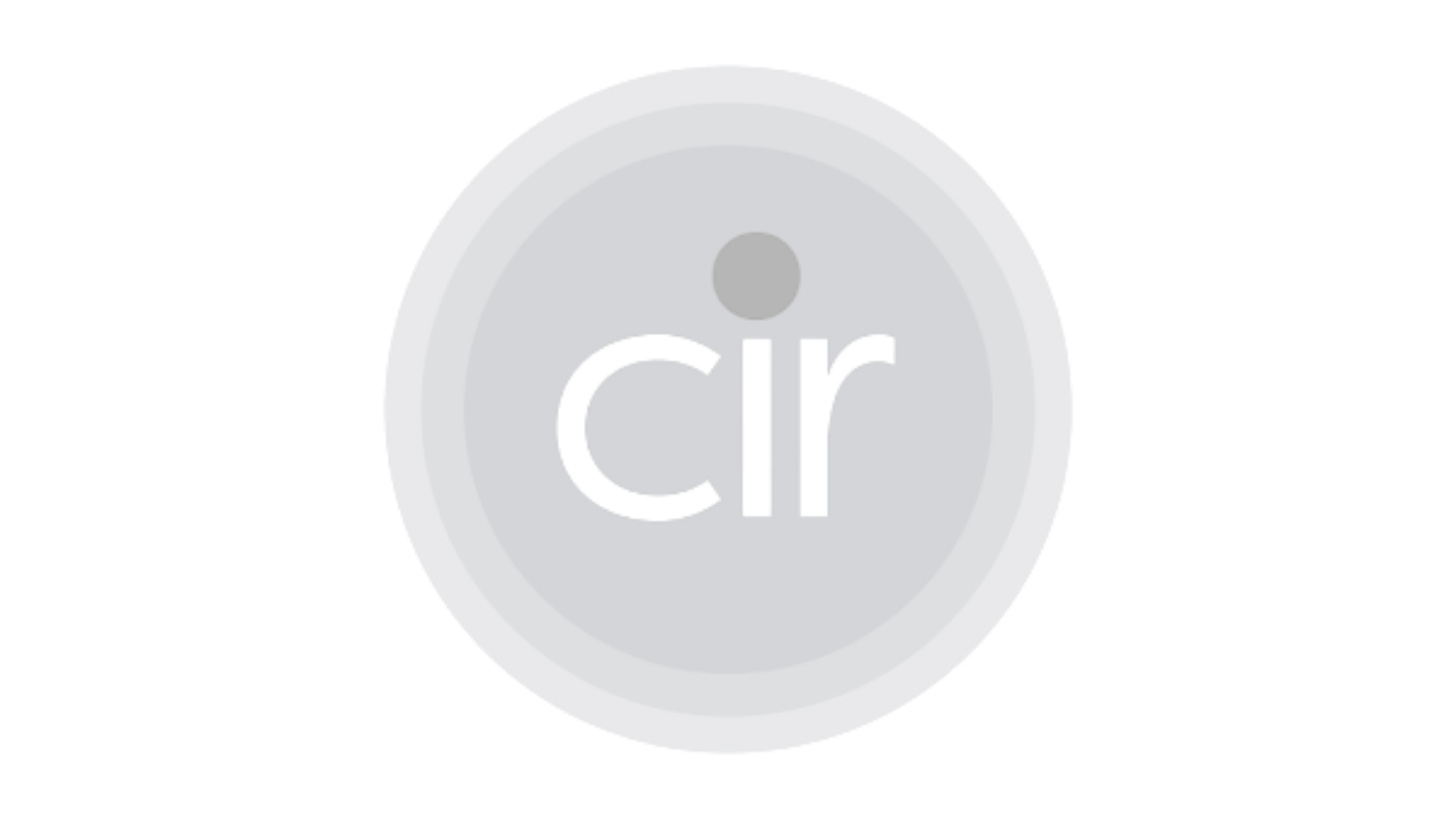 Een close-up afbeelding van een rond symbool met het woord 'cij' erop, wat mogelijk een afkorting of acroniem is.