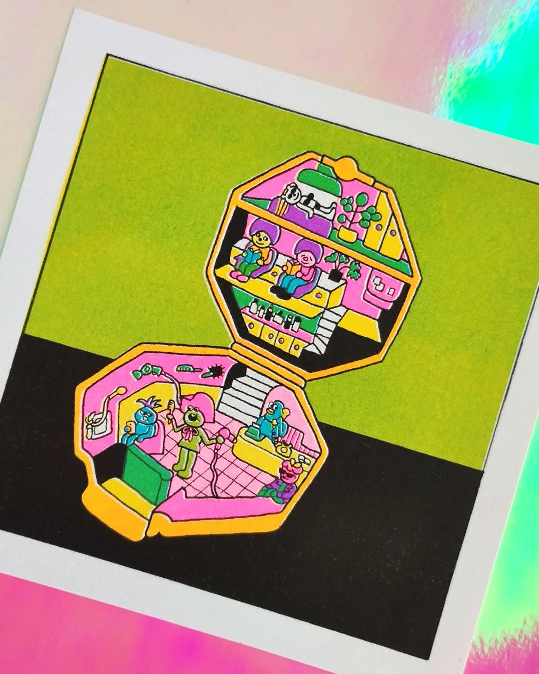 Riso Polly Pocket peluquería