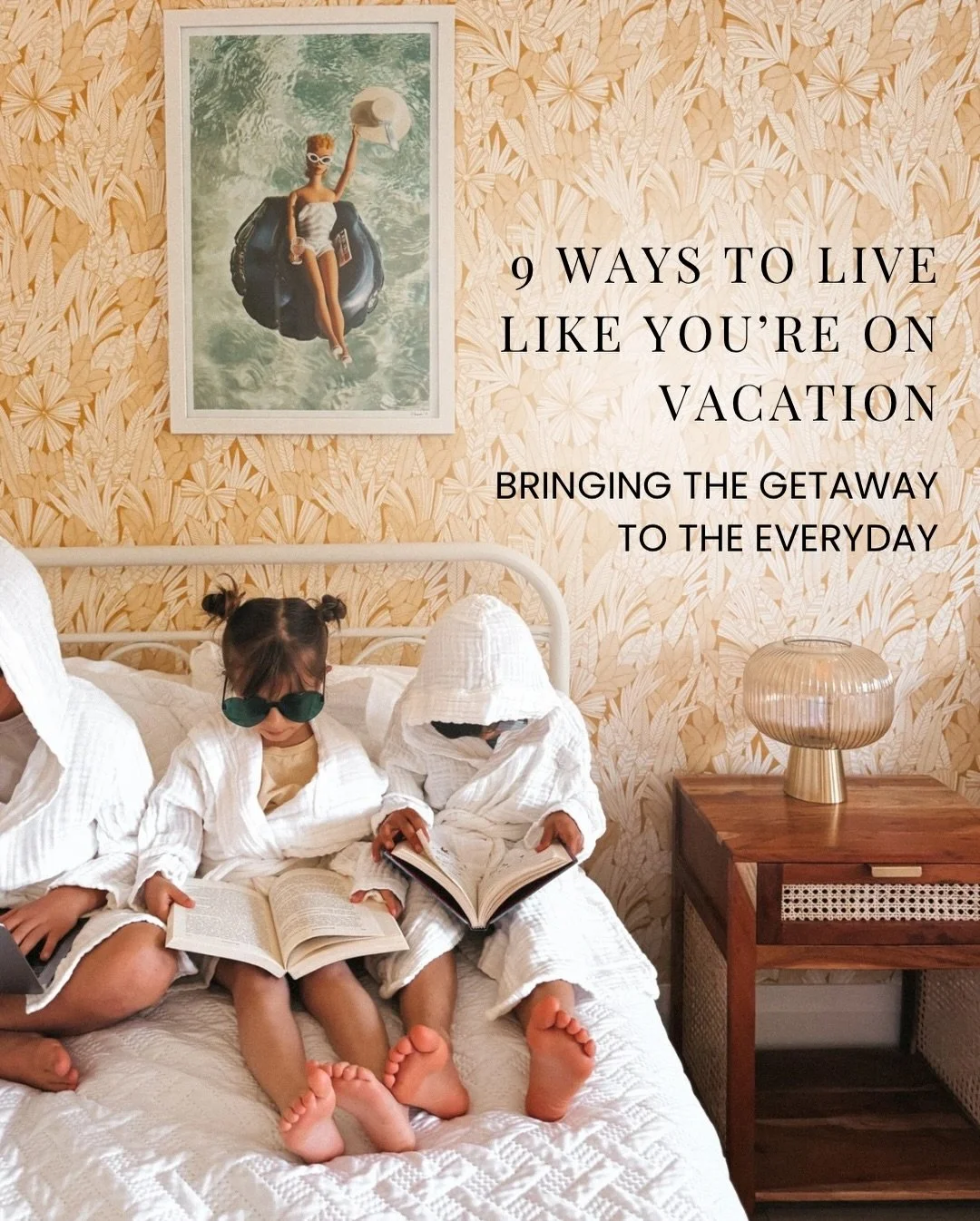 Why not prepare your space like a hotel would for you?
Hosting yourself at home is the quiet luxury you need in-between vacays!

Follow for intentional family travel &amp; editorial living.

#IntentionalFamilyTravel
#FamilyTravelCreators
#BoutiqueSta