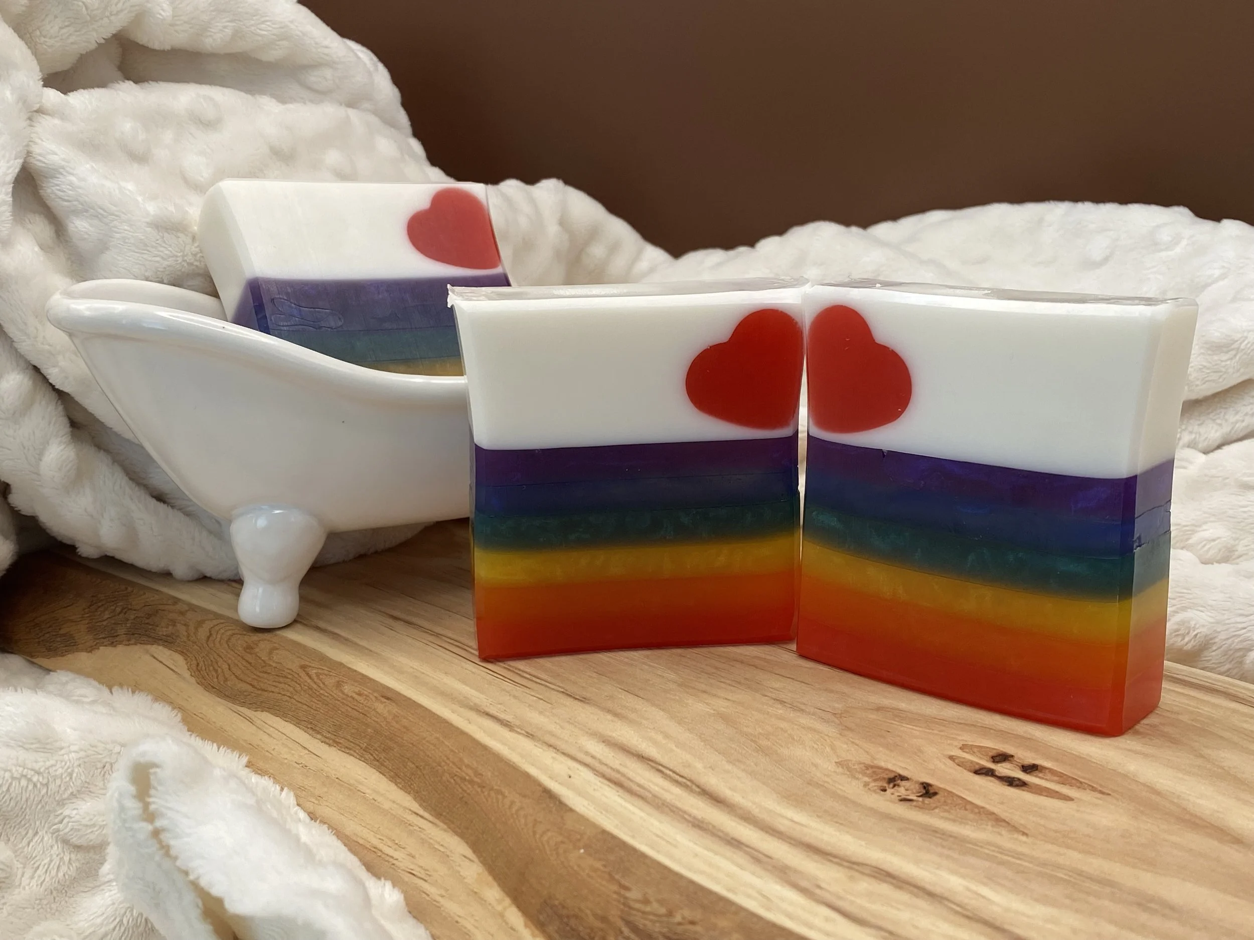 Rainbow Soap Bar
