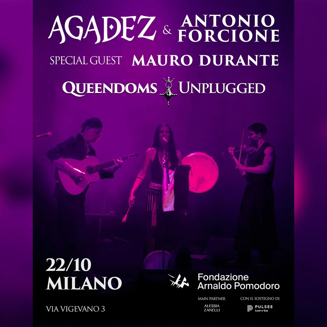 Agadez &amp; Antonio Forcione Special Guest Mauro Durante – “Queendoms Unplugged”