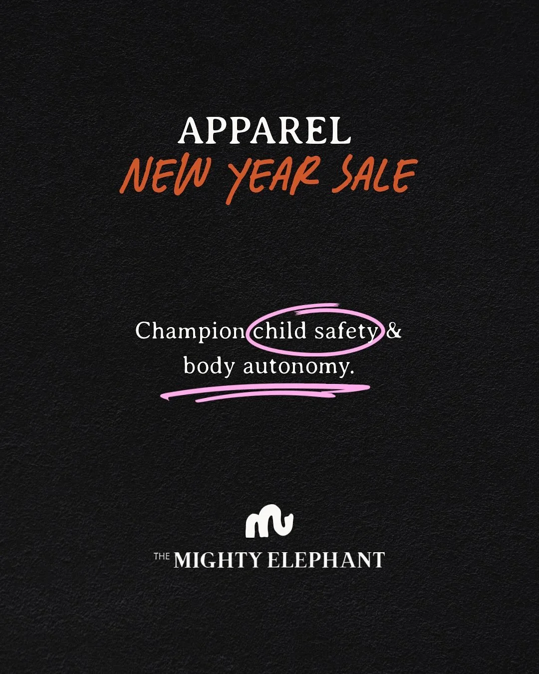 New year, same values. Get amongst it.