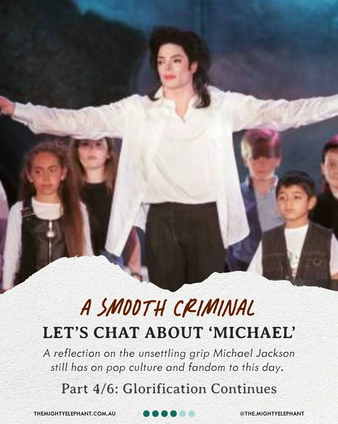 MJ Part 4/6 - lots of stats and dollar signs through this one. Allow them to help you understand that small and &lsquo;harmless&rsquo; choices we make in our everyday lives can actually have an enormous impact collectively.

We choose where to invest