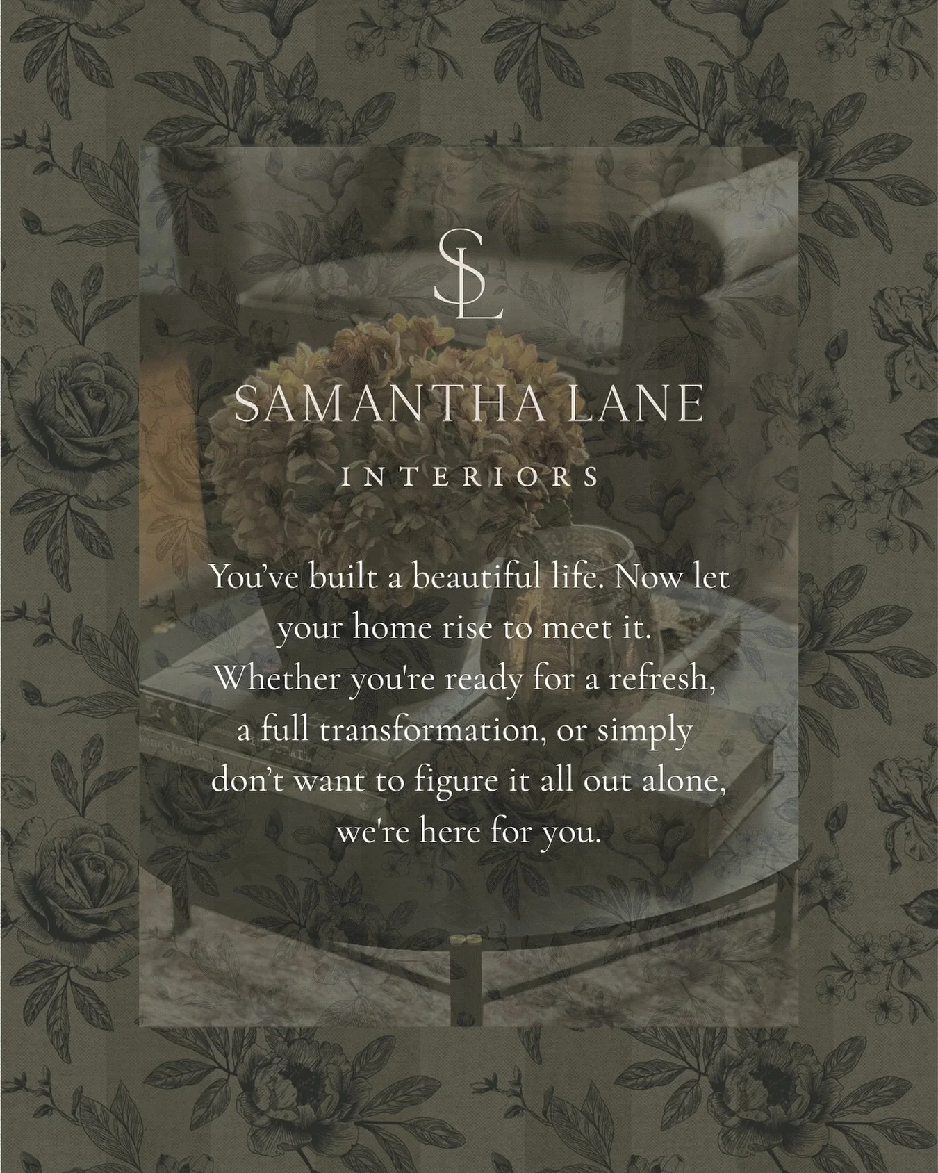 It&rsquo;s official: Samantha Lane Interiors is open for business, and we are booking appointments for November! We would be honored to help you take your interiors to the next level. Please visit our website (link in bio) to inquire &hearts;️

#inte