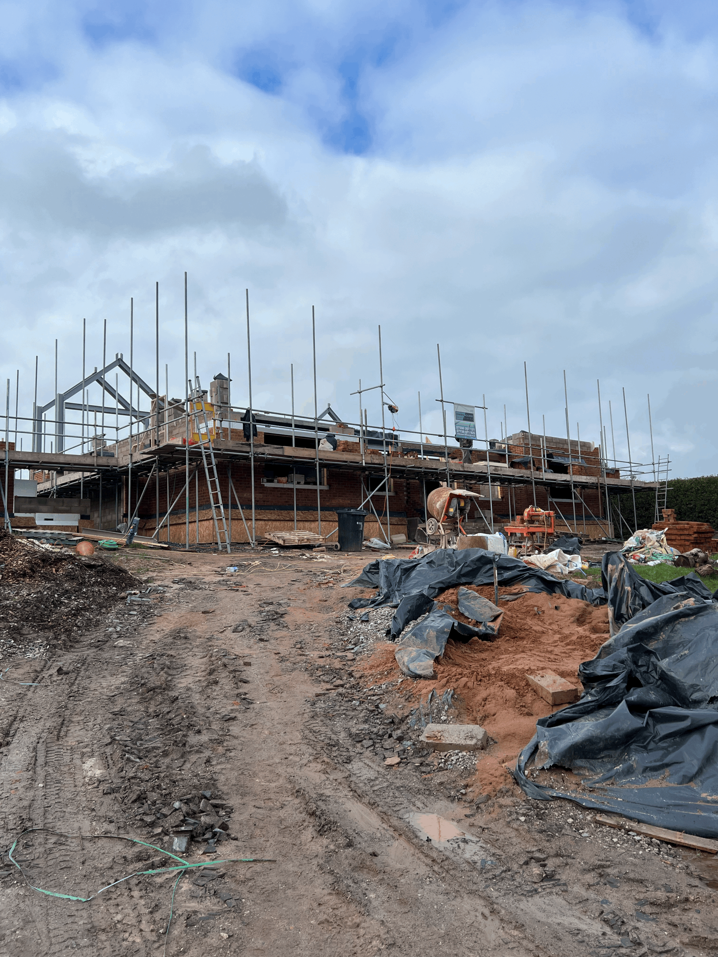 Sandstone House Site Visit