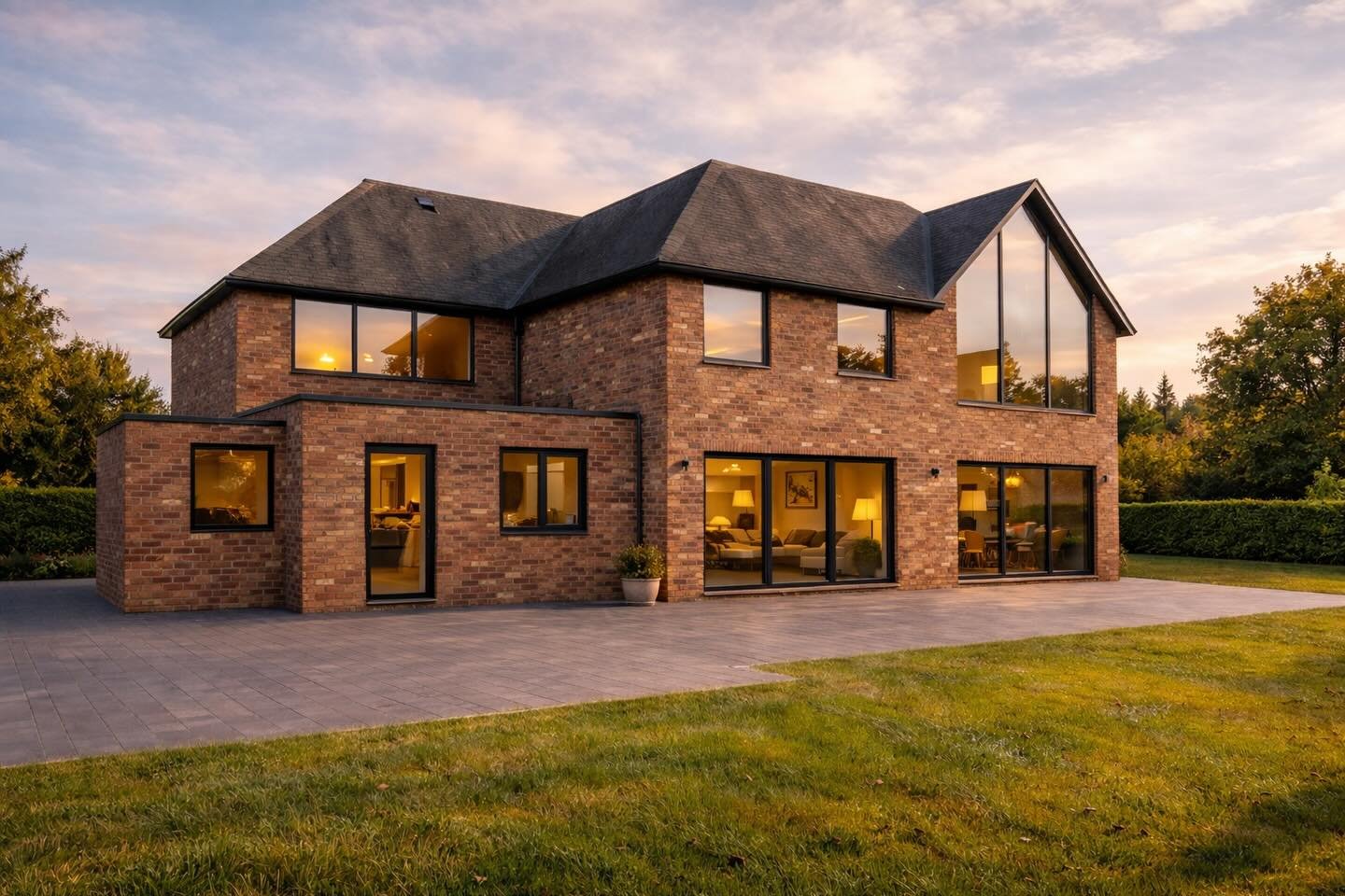 MOSS HOUSE

A proposed two storey rear extension and internal remodelling turns an outdated house into a more contemporary family home, creating open plan living spaces alongside much needed utility space, as well as two new bedrooms at first floor f