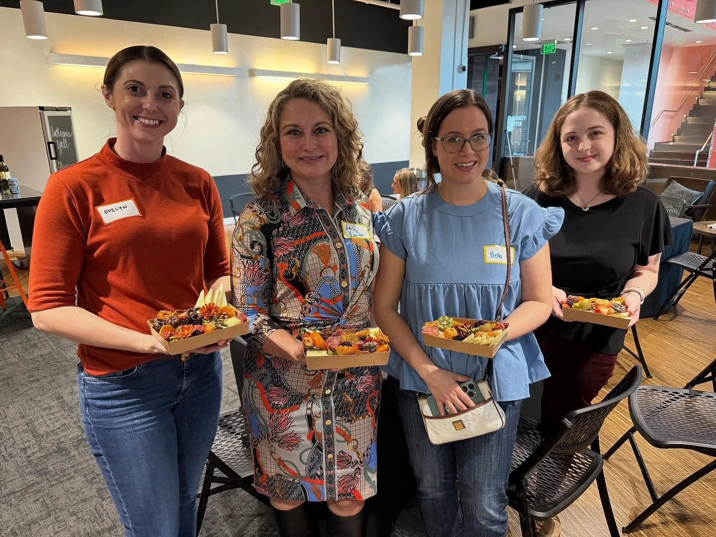 Say CHEEEEEESE!!! @letstalkcheeseatl lead a delicious Women in Tech networking event at @atltechvillage 🧀