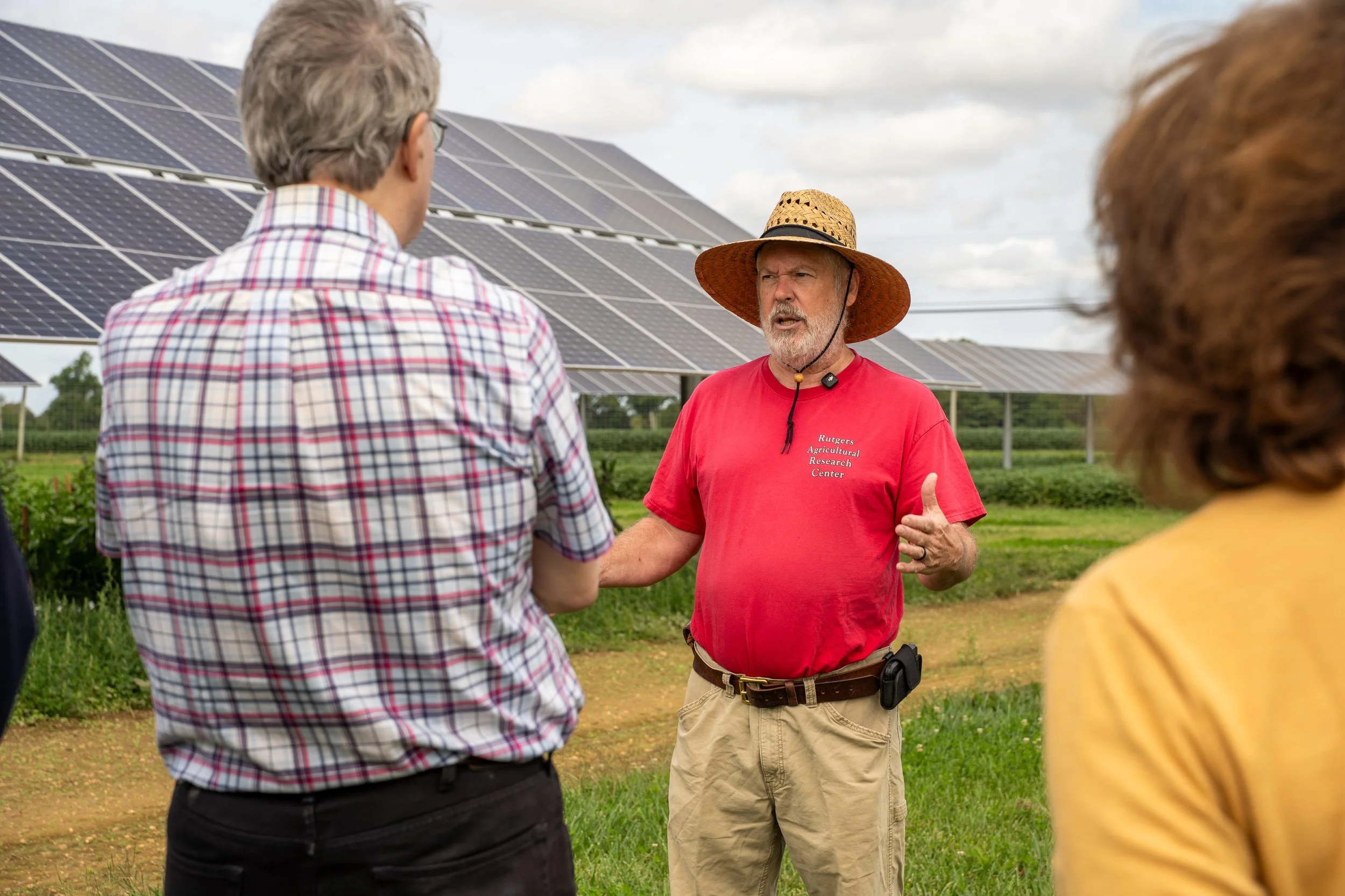 Rutgers University Agrivoltaics Holds Site Tour For Sun Day (Follow South Jersey)