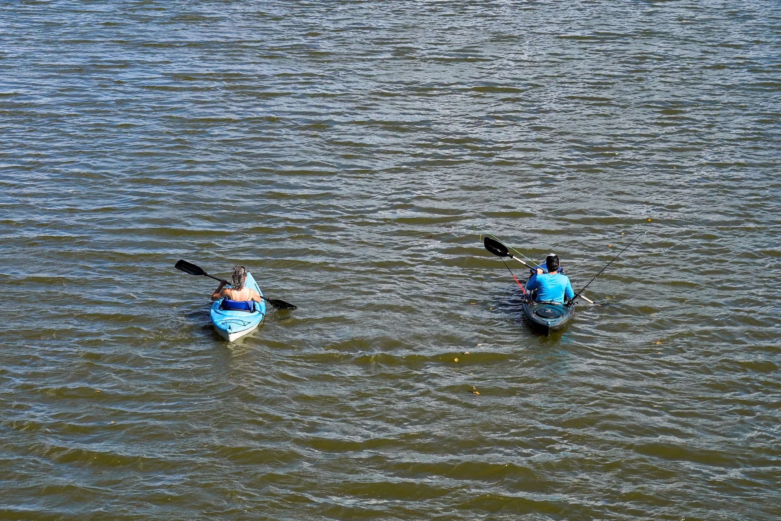 People kayak at Cooper River Park in Cherry Hill, NJ on Monday, September 1, 2025. (The Star-Ledger)