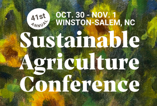 41st Sustainable Agriculture Conference