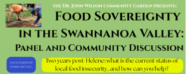 Food Sovereignty Panel and Community Conversation
