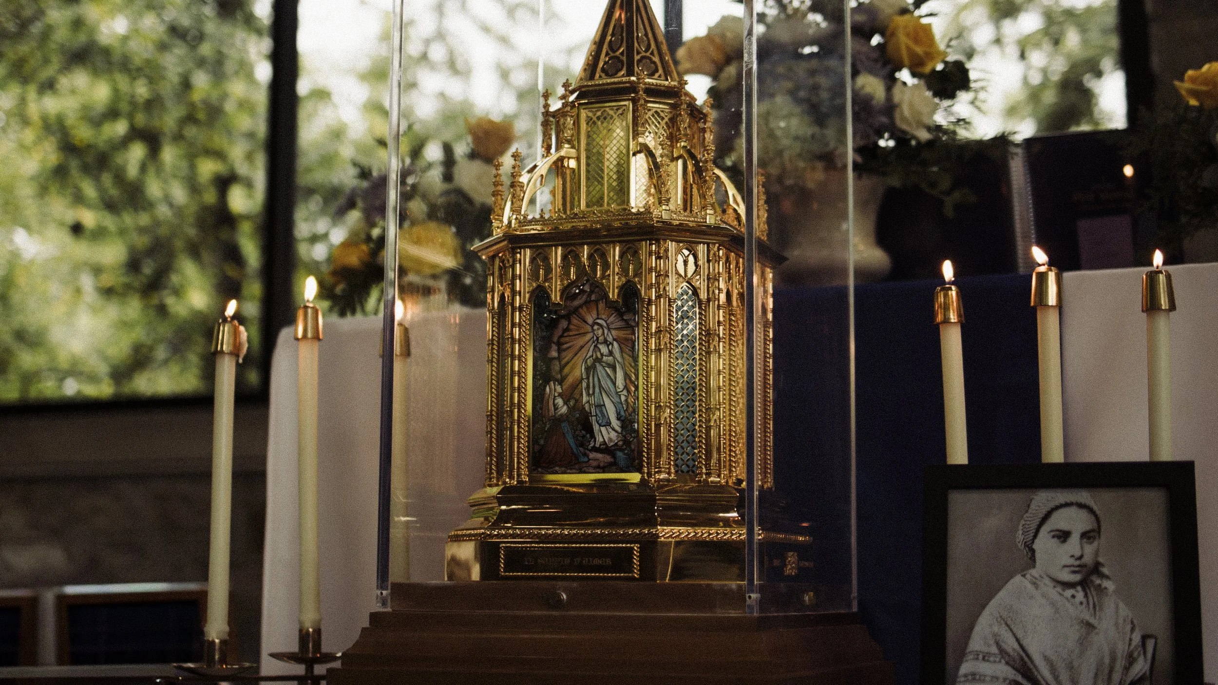 Before the Movie, Meet the SaintSt. Bernadette's Relics Come to America