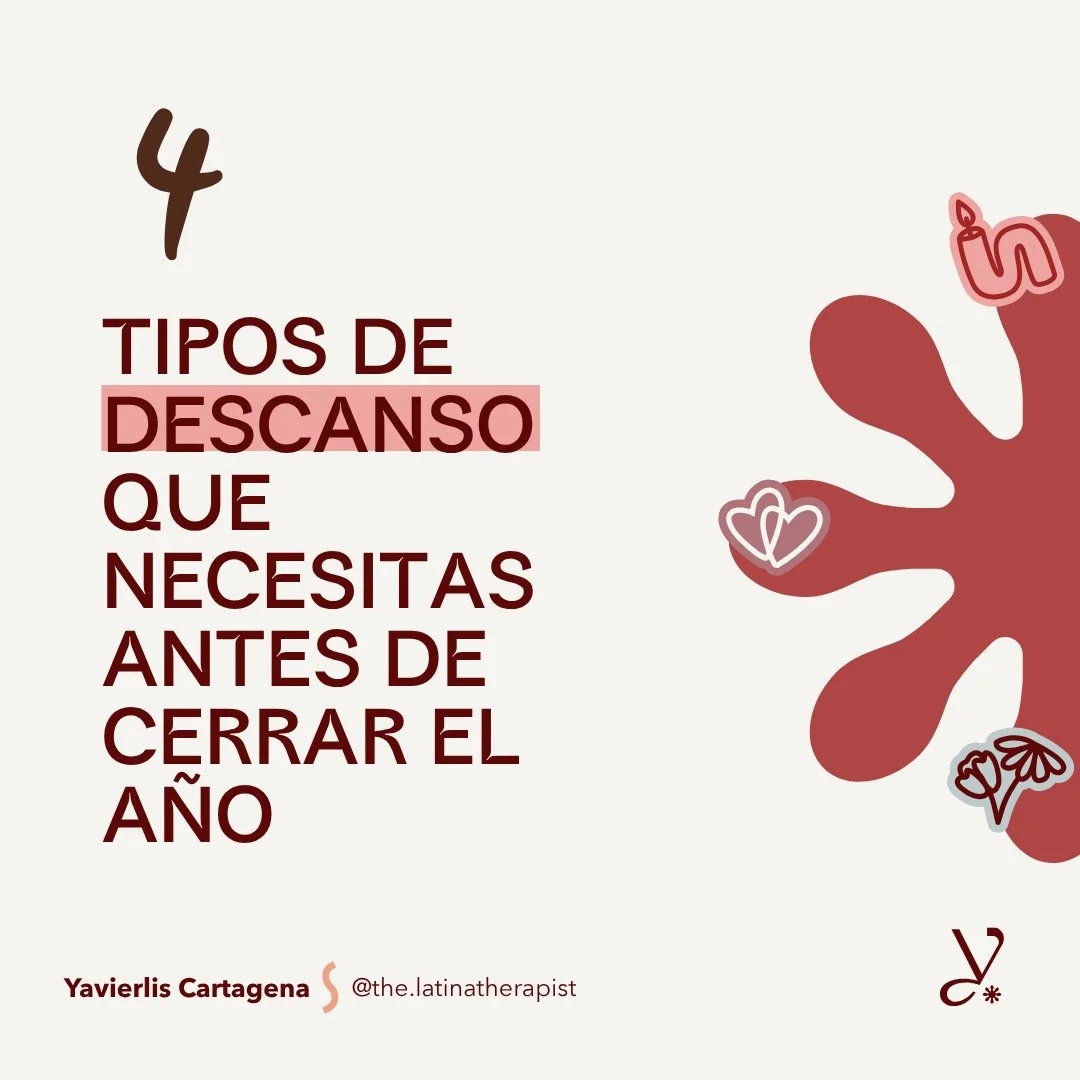 Llegar a fin de a&ntilde;o agotada no es normal (aunque lo hayamos normalizado).
A veces no se trata de dormir m&aacute;s horas&hellip; sino de aprender a descansar de verdad. 🌿
El descanso no solo es f&iacute;sico aveces tambi&eacute;n es mental, e