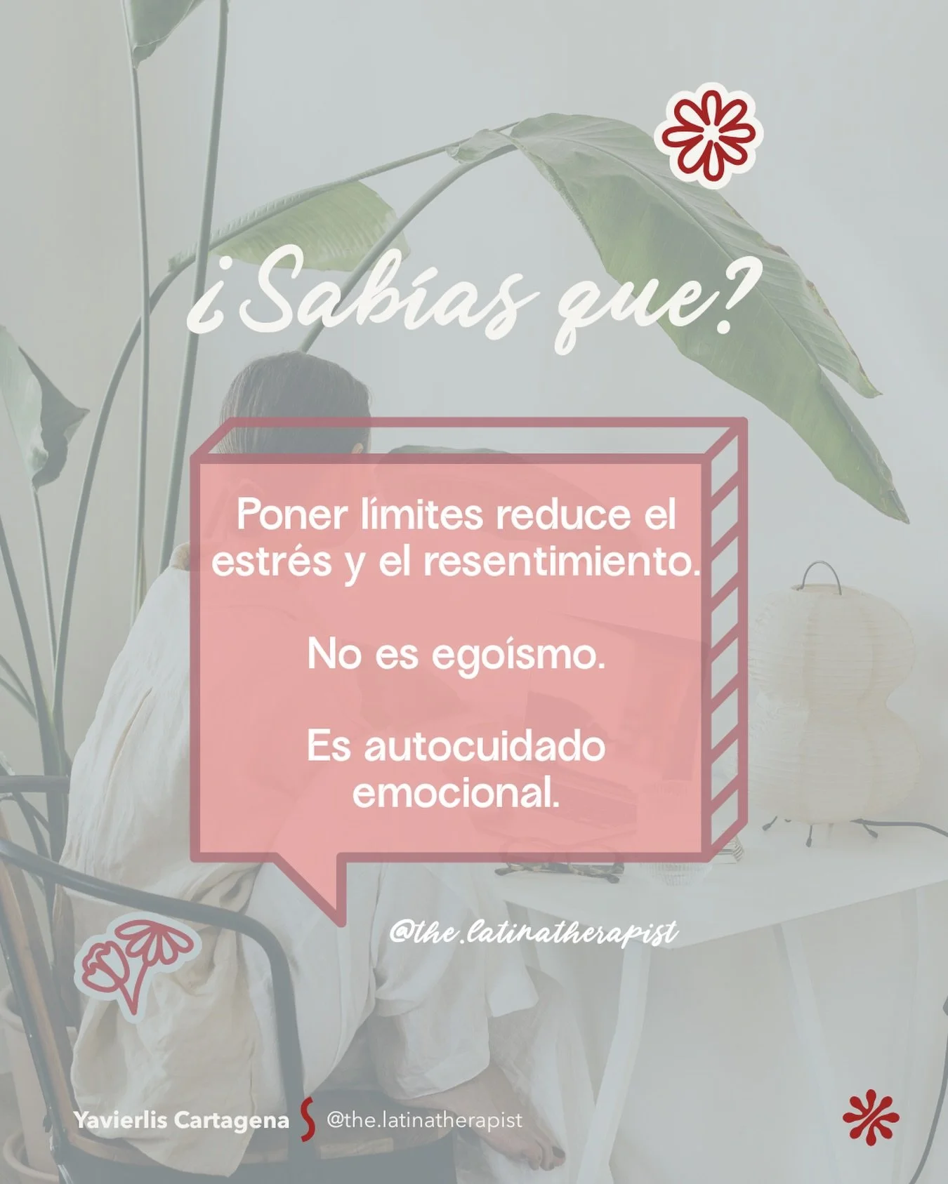 Poner l&iacute;mites no es algo extra.
Es una forma b&aacute;sica de cuidarte.

Cuando no los pones, el estr&eacute;s y el resentimiento se acumulan.
Cuando s&iacute;, tu sistema nervioso puede descansar.

No es ego&iacute;smo.
Es autocuidado emocion