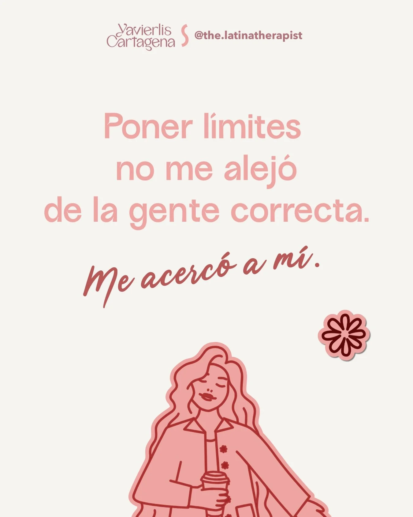 Poner l&iacute;mites no me alej&oacute; de la gente correcta.

Me acerc&oacute; a m&iacute;.

A lo que siento.
A lo que necesito.
A lo que ya no estoy dispuesta a negociar.

Porque al final, el mayor miedo no era perder relaciones&hellip;era perderme