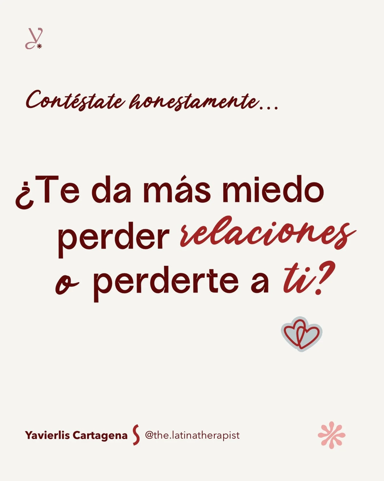 Voy a hacerte una pregunta inc&oacute;moda.

&iquest;Te da m&aacute;s miedo perder relaciones&hellip; o perderte a ti?

Muchas mujeres no tienen miedo a decir no.

Tienen miedo a lo que viene despu&eacute;s:
la distancia
el silencio
la decepci&oacute