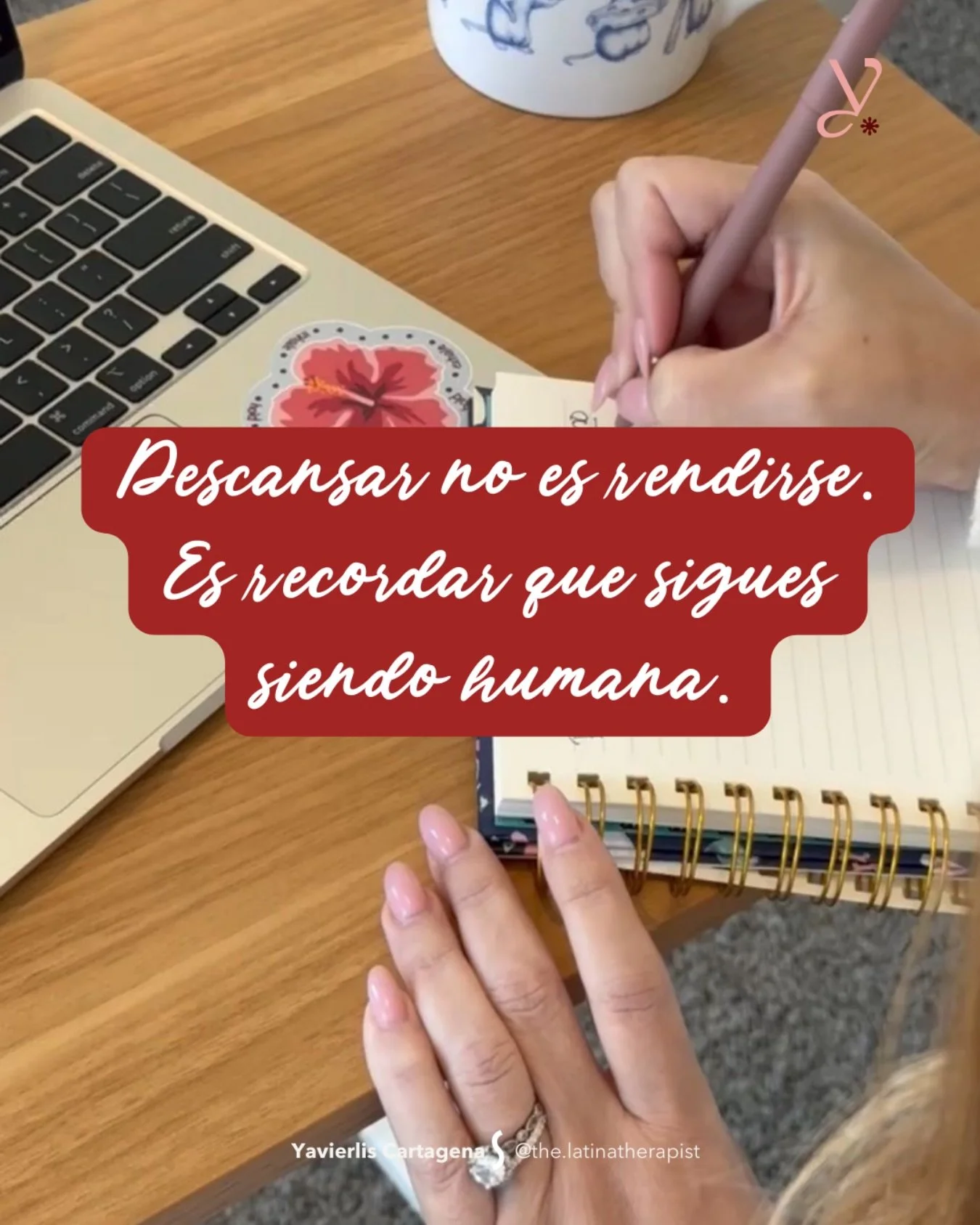 Date permiso para soltar hoy.

No tienes que resolver todo este fin de semana.
No tienes que ponerte al d&iacute;a con todo.
No tienes que ganarte el descanso.

Y si esa &uacute;ltima l&iacute;nea te gener&oacute; resistencia si algo en ti dijo &ldqu
