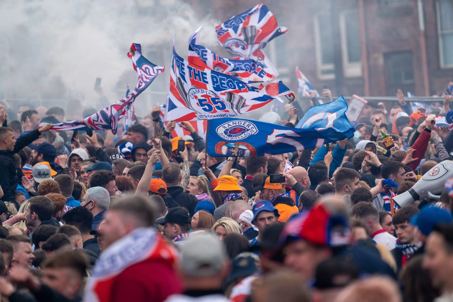 The Lower Block Documents Football Fans in the Trenches
