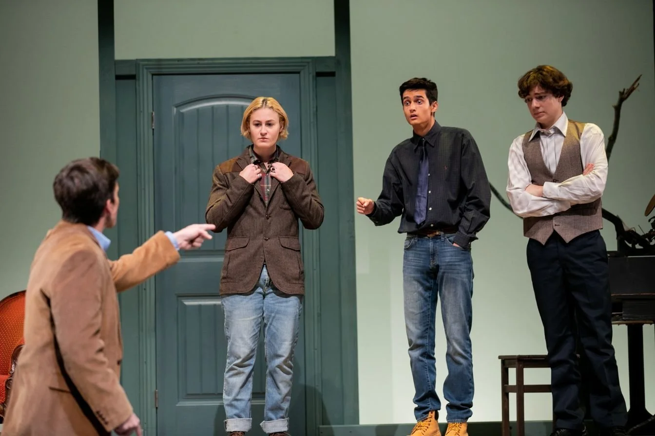 Hovstad in An Enemy of the People / dir. Dr. Kristen Tregar / Photo: Studio M