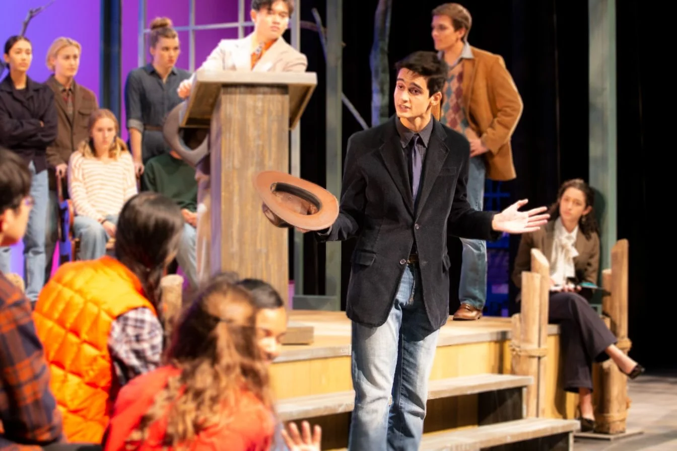 Hovstad in An Enemy of the People / dir. Dr. Kristen Tregar / Photo: Studio M