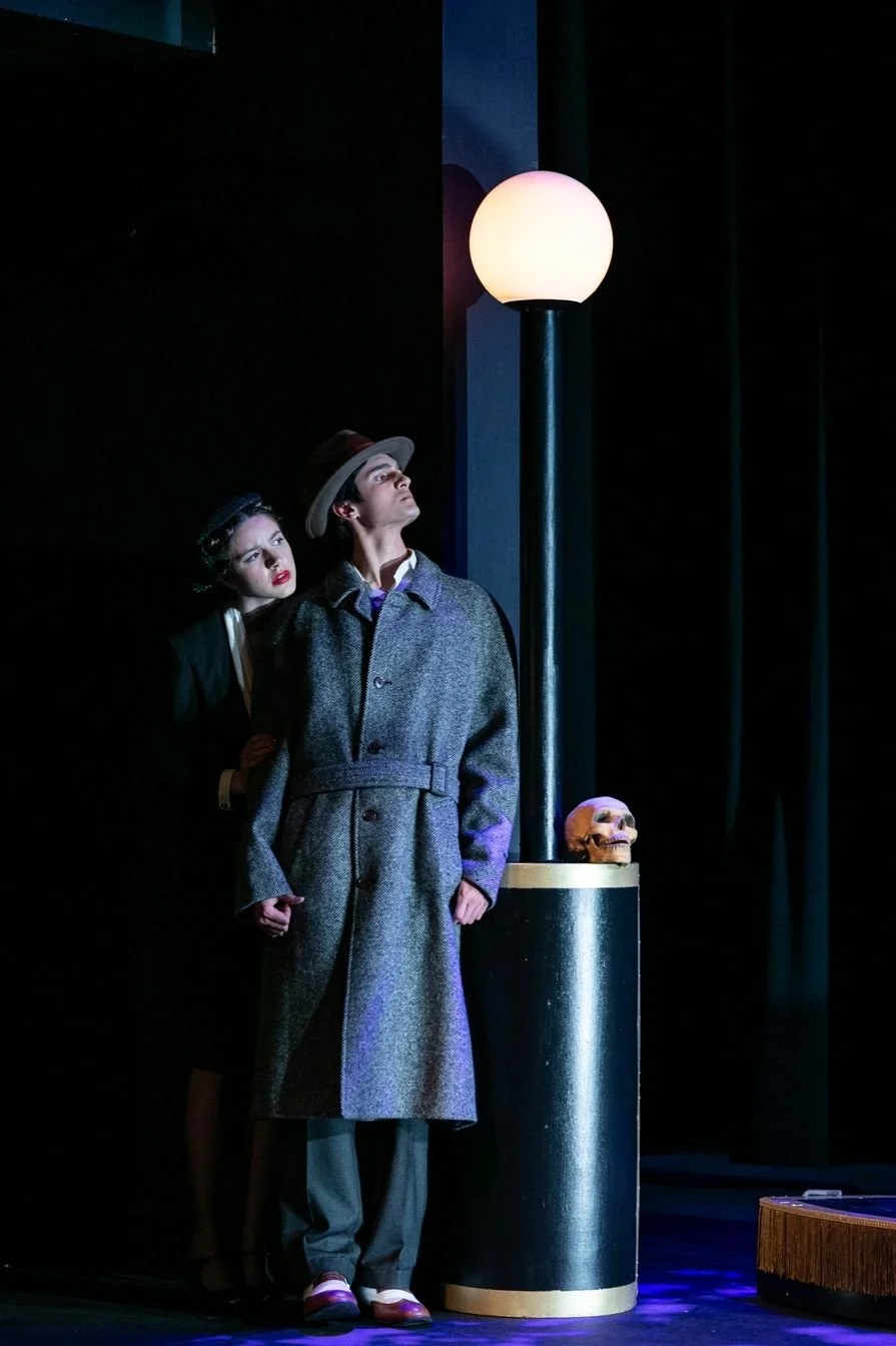 Hamlet in Hamlet / dir. Dr. Kristen Tregar / Photo: Studio M