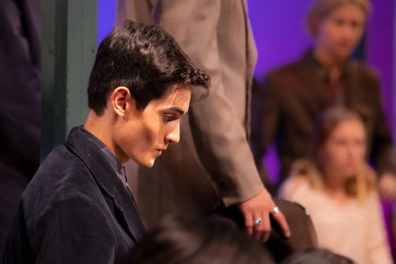 Hovstad in An Enemy of the People / dir. Dr. Kristen Tregar / Photo: Studio M