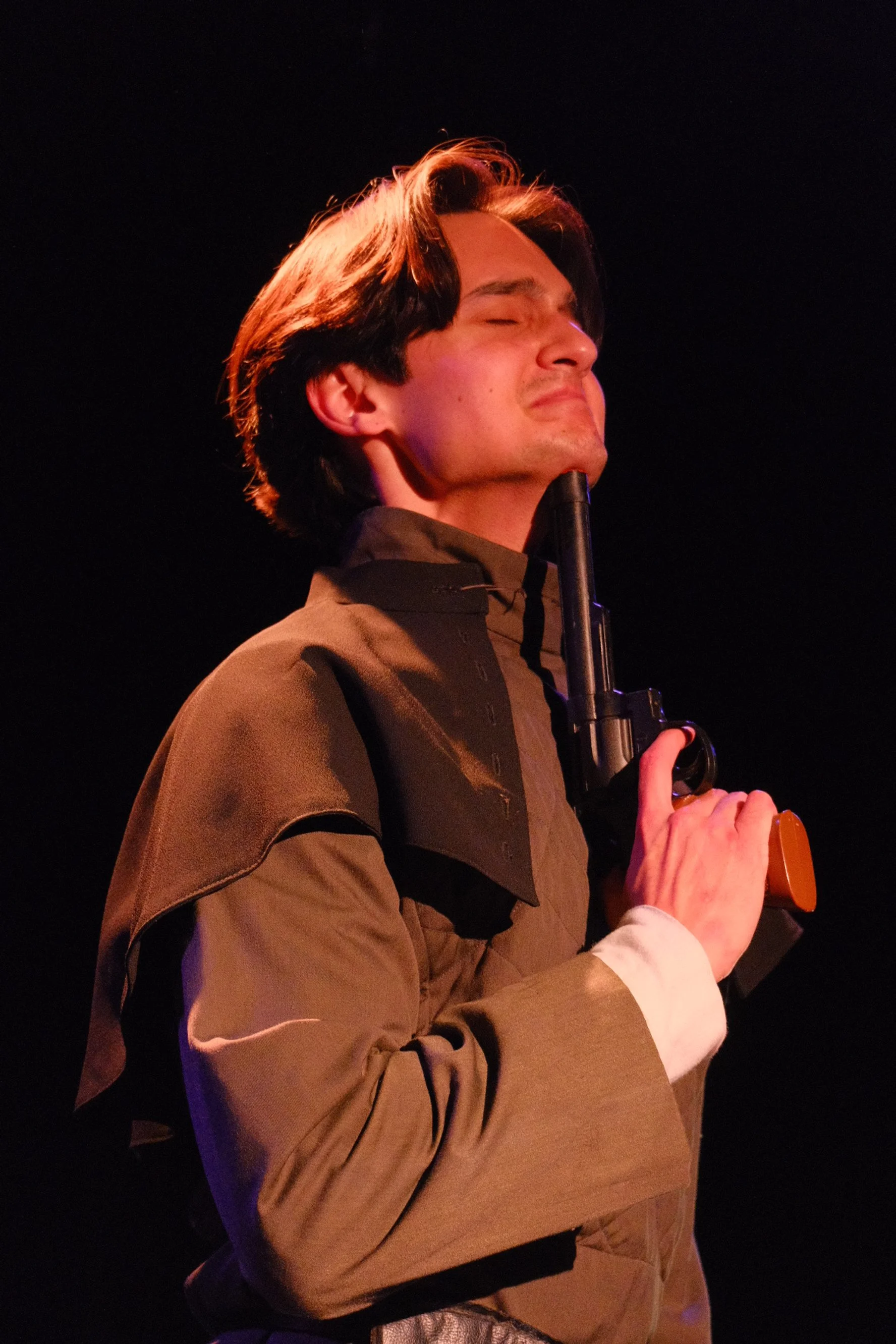 Laertes in Hamlet: Prince of Denmark / dir. Cary Sasso / Photo: Riley Plaut-Deweese