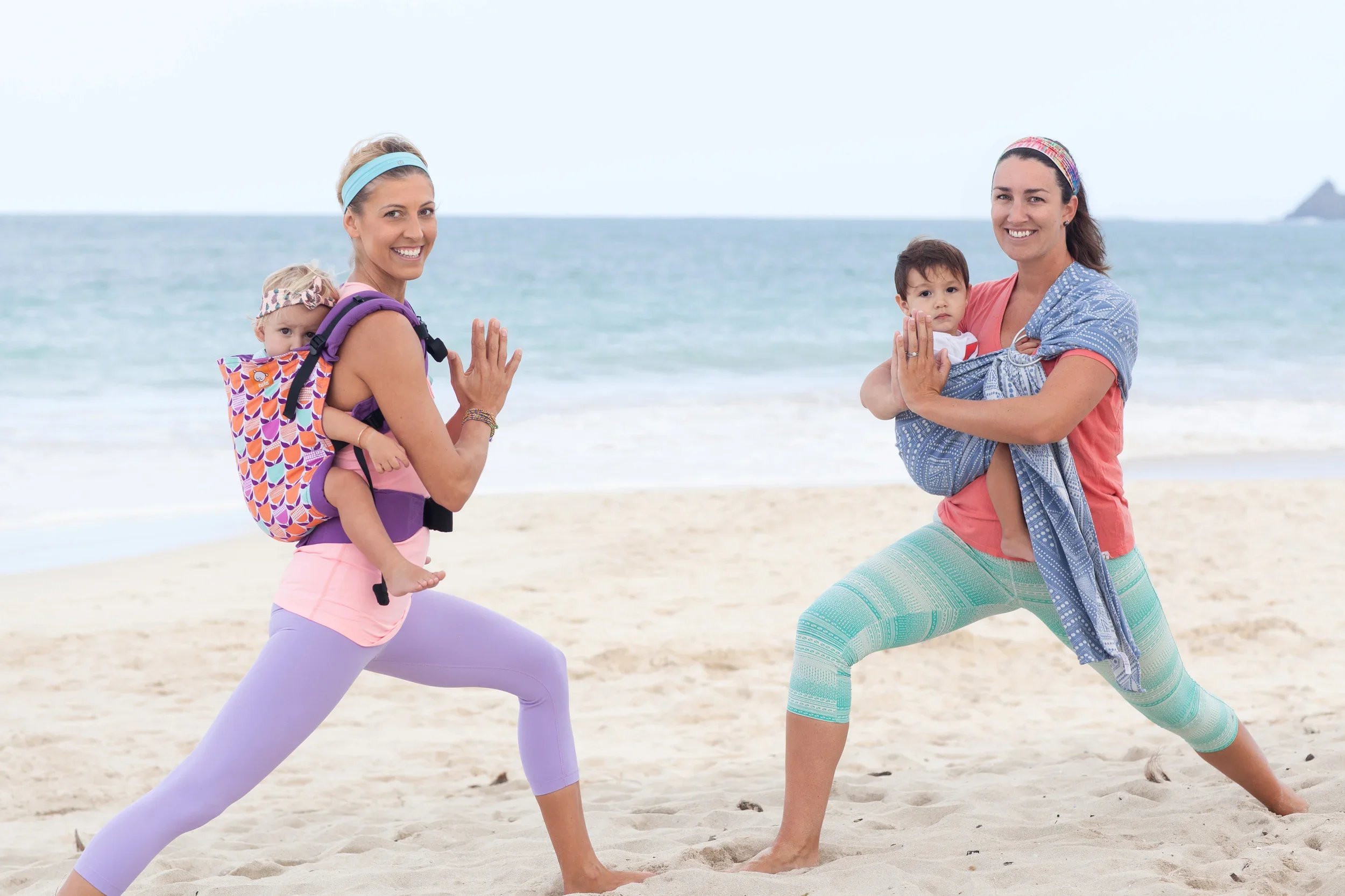 Babywearing /Mom + Baby Yoga with Mary 