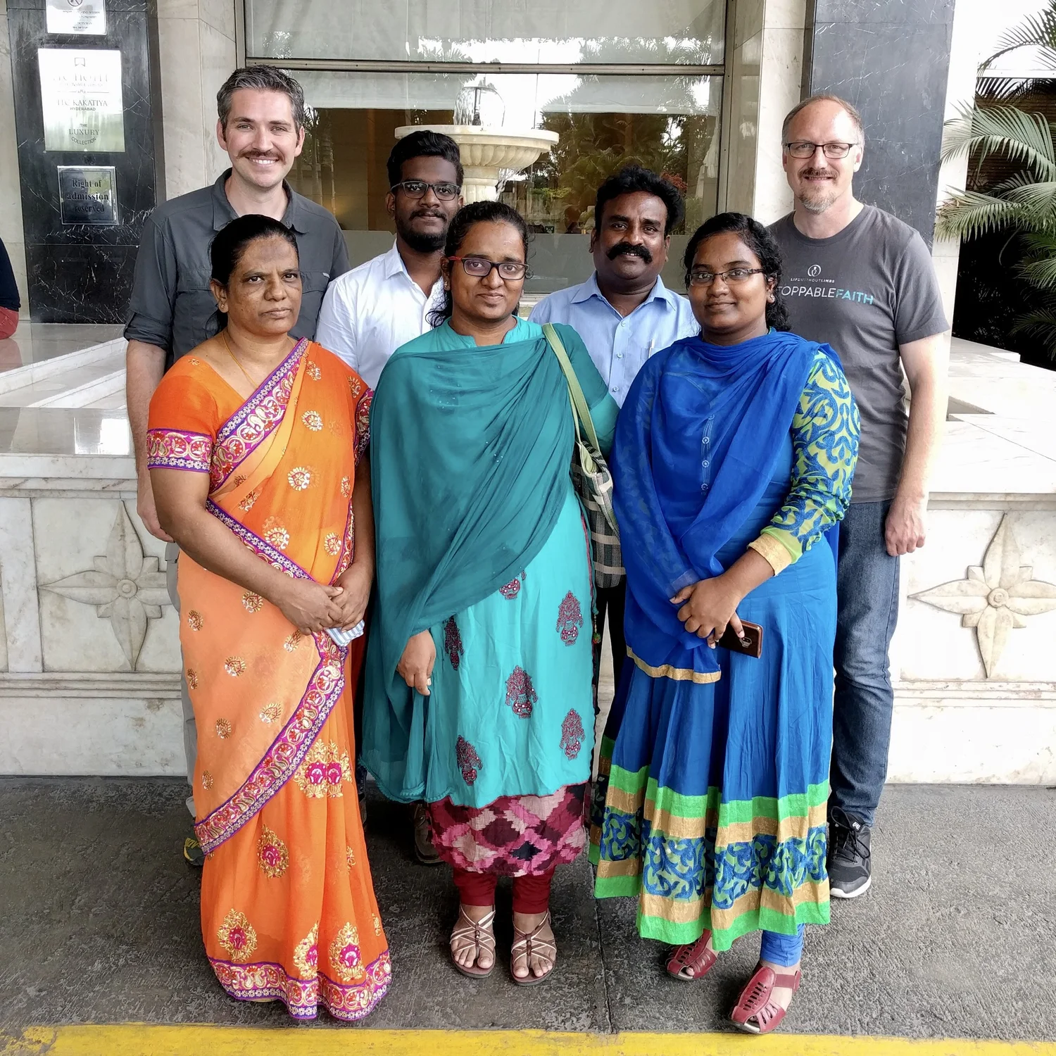 Vena Foundation field visit, India, 2018.