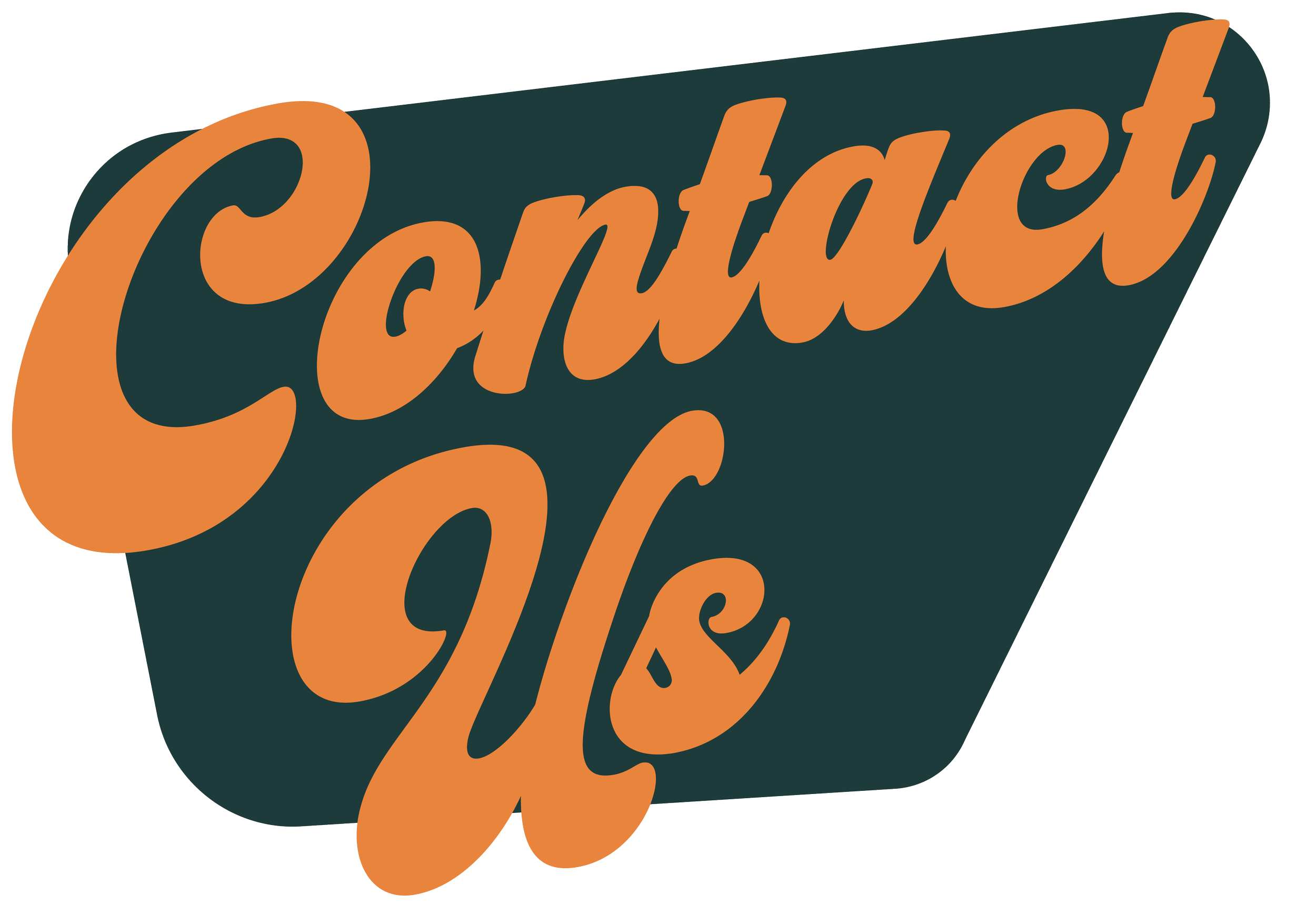 Contact Us decorative header for contact section