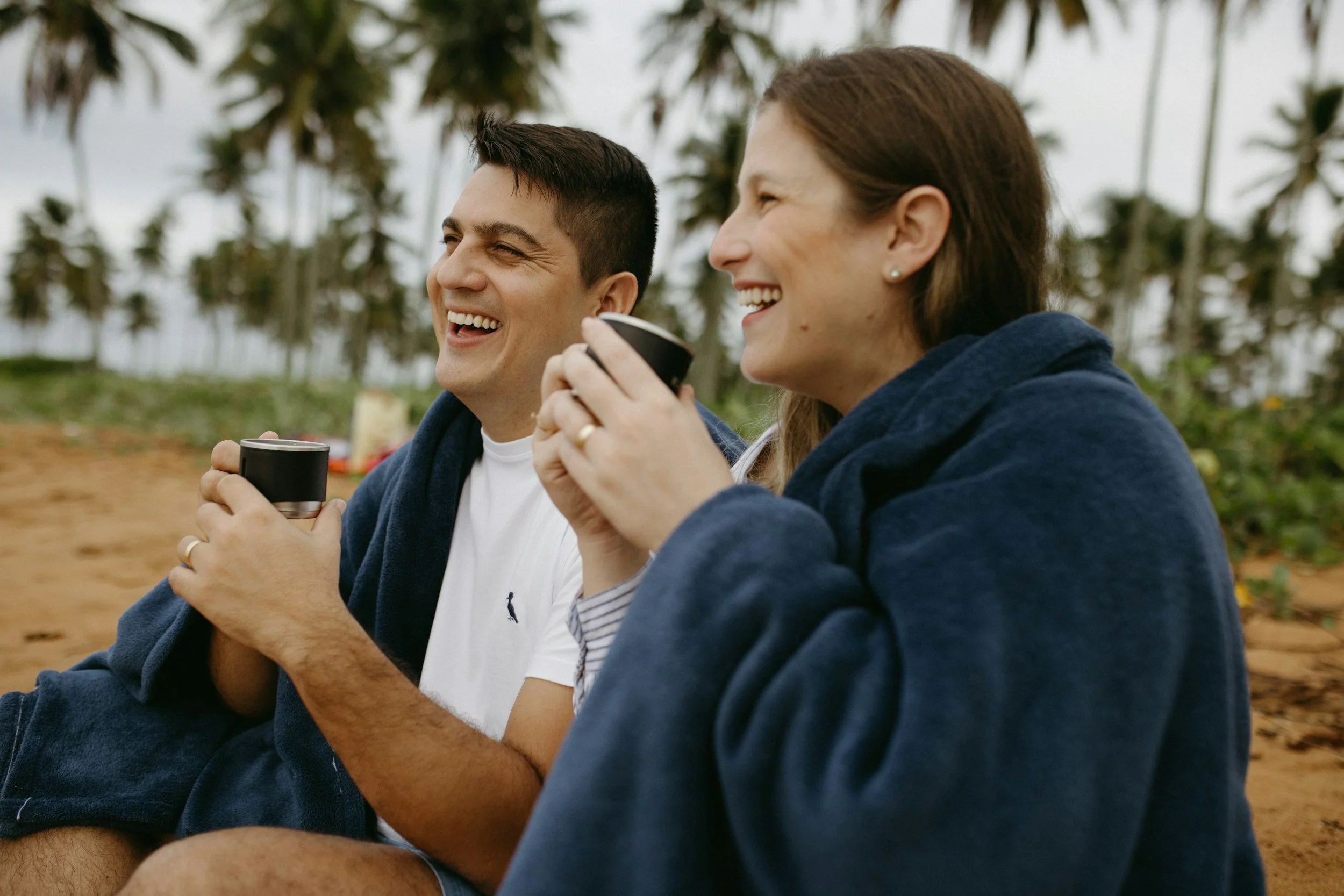 Couple finally enjoying each others' company again after counseling in Chevy Chase MD.