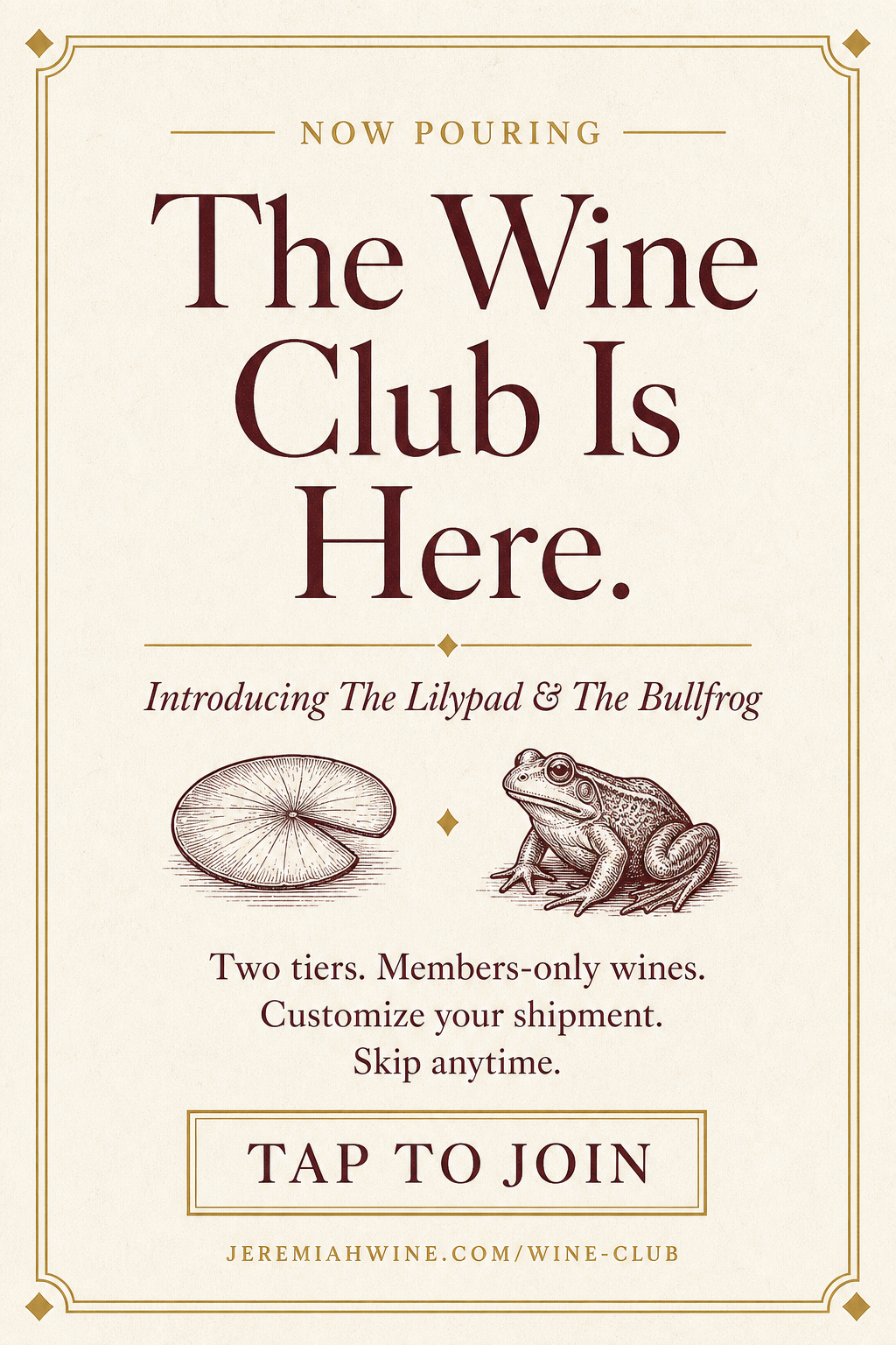 The Wine Club is Here
