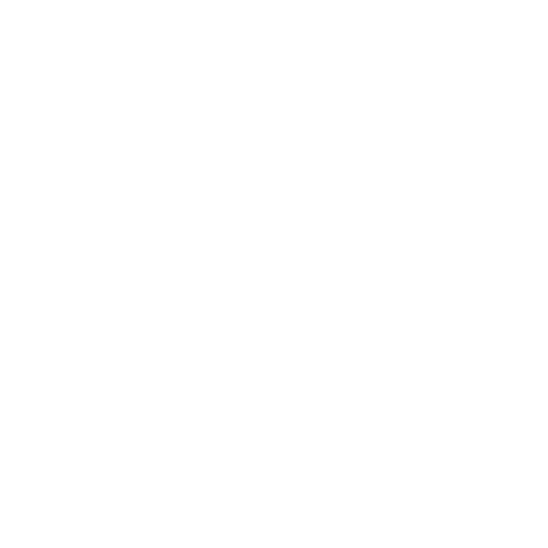 Outline of a person with gear and checkmark icon on a black background.