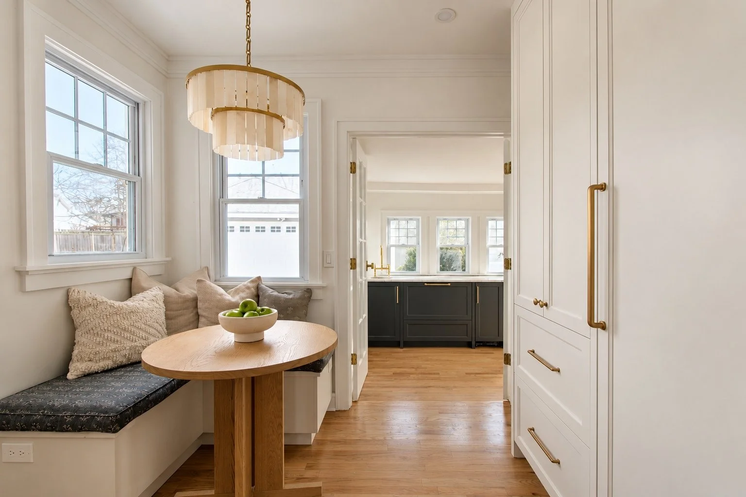 White Oak And Painted Kitchen Remodel in Kansas City, MO by Erica Kay Design + Remodeling project photo 6