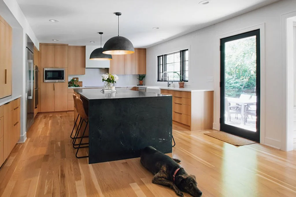Rift Sawn White Oak Kitchen Remodel in Leawood, KS by Erica Kay Design + Remodeling project photo