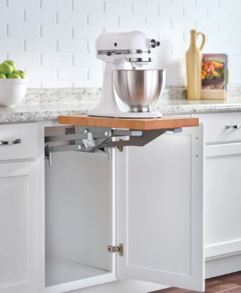 Stand-mixer cabinet insert