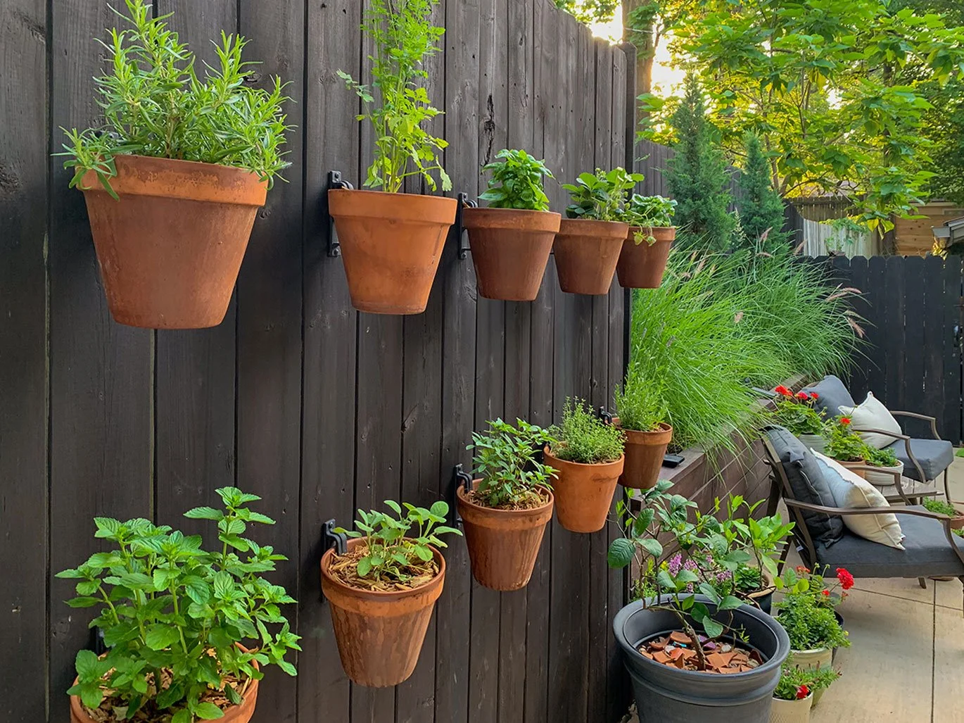 Vertical Herb Garden