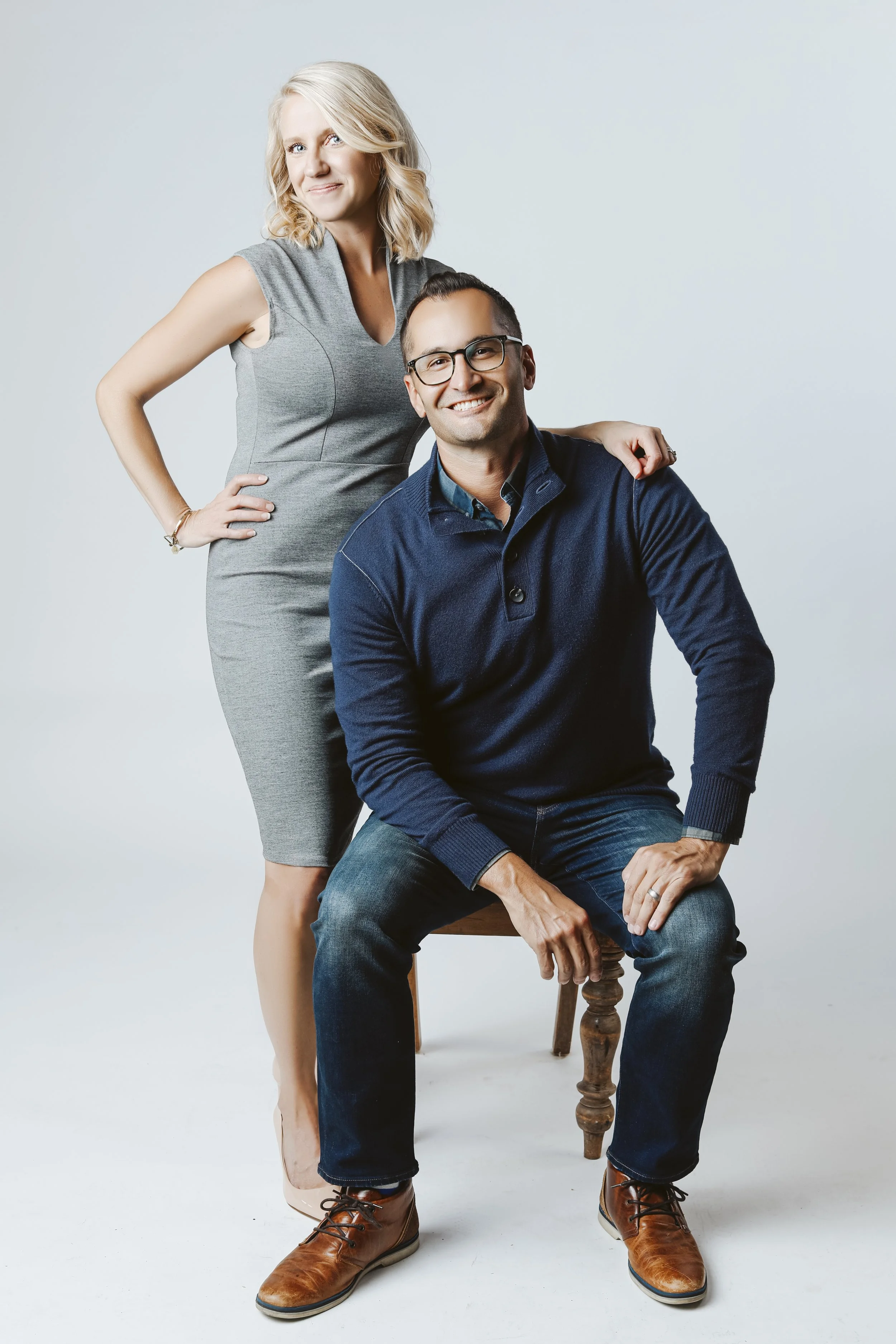 Erica Kay Thowe and Chris Thowe, Owners of Erica Kay Design & Remodeling.  Husband and Wife team.