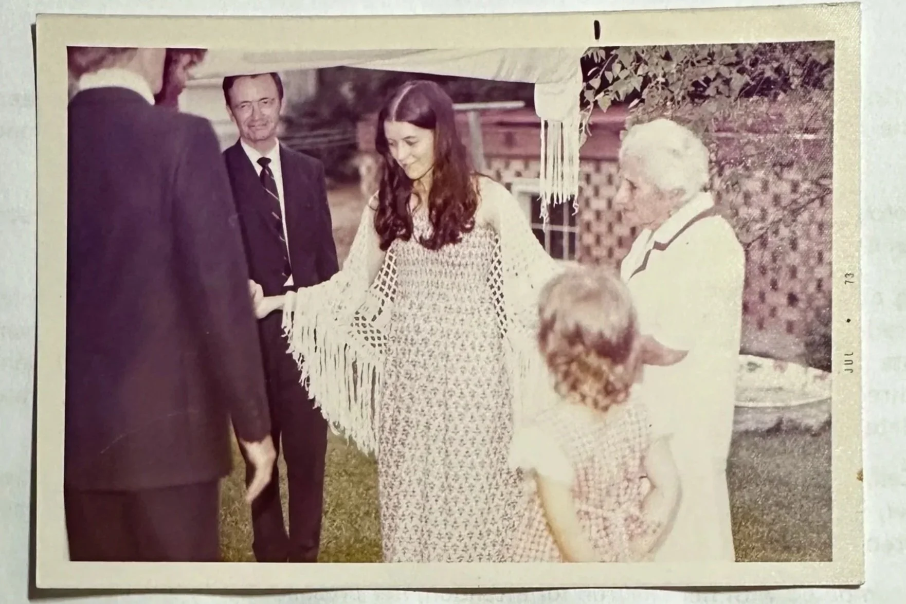 Dan and Sue Wedding July 1973