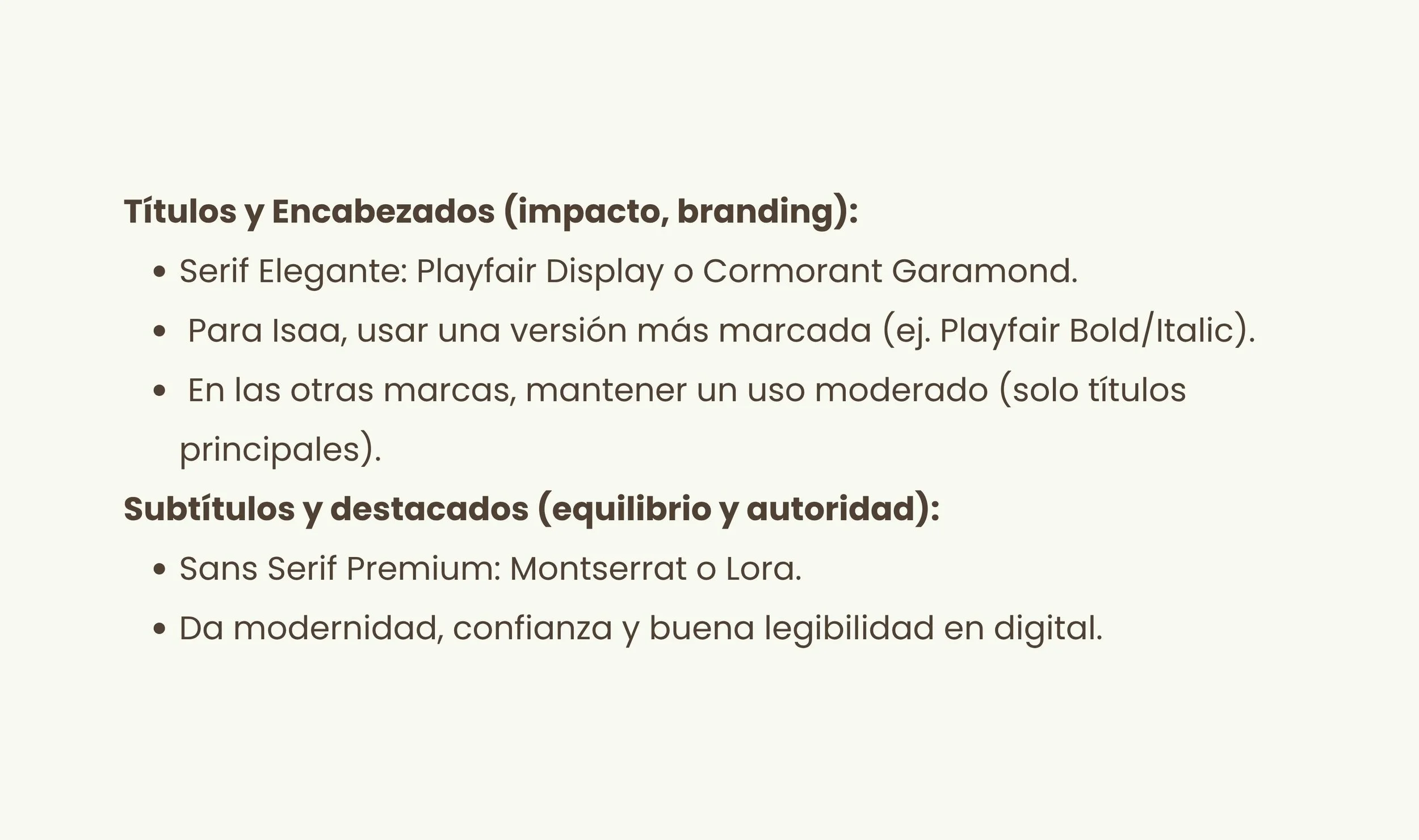 Pantalla con texto en español sobre consejos de diseño de títulos, encabezados y subtítulos en presentaciones.