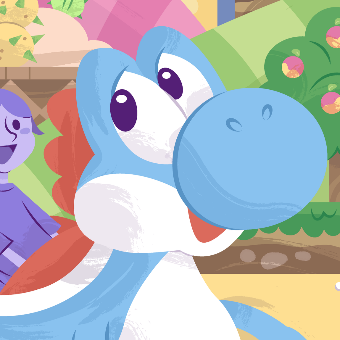 Yoshi's Adventure Ride Poster