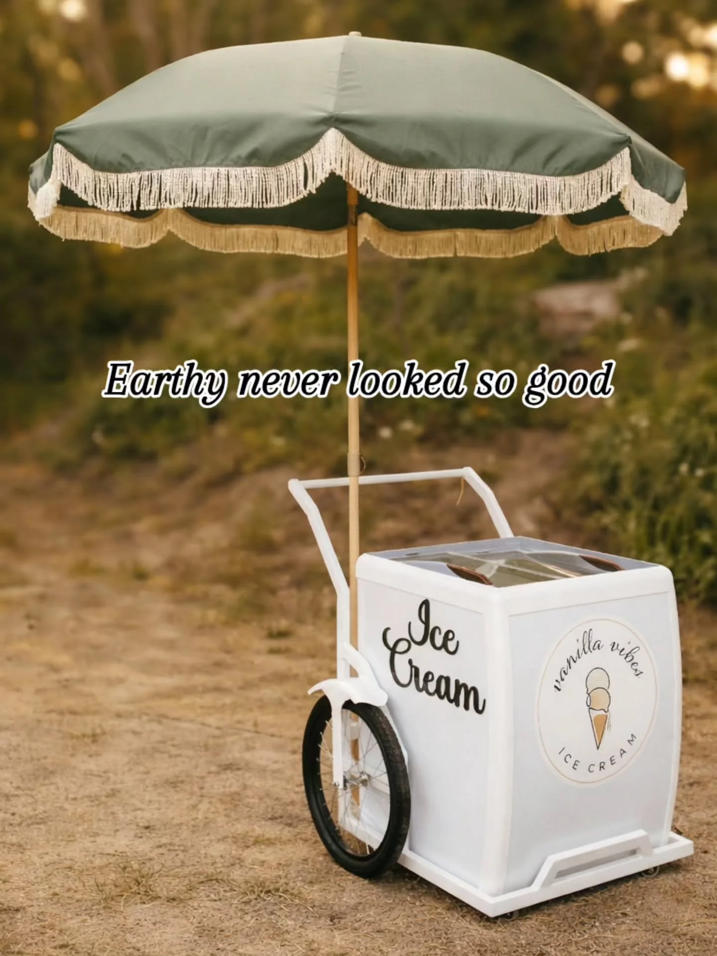 Main character energy, but make it dessert 🍦

Our cart doesn&rsquo;t just serve ice cream&mdash;it sets the vibe. From soft sky blue to bold yellow, dusty pink to classic white&hellip; every detail is designed to stand out.

Fully customizable to ma