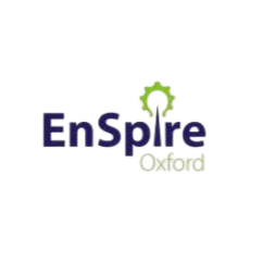 EnSpire Oxford logo with a stylized green flame or leaf element above the word 'Enspire'.