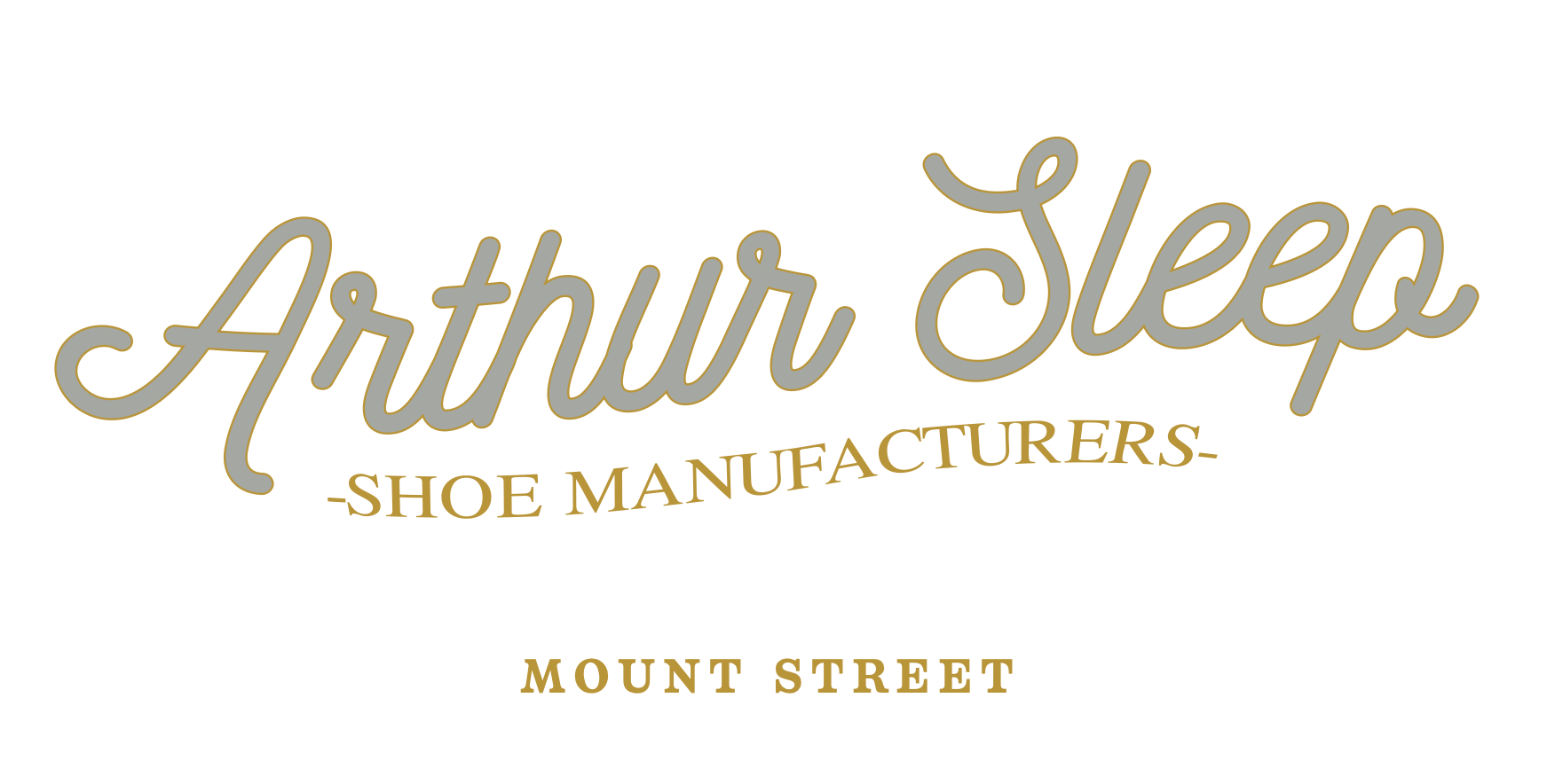 Arthur Sleep Shoe Manufacturers logo with Mount Street.