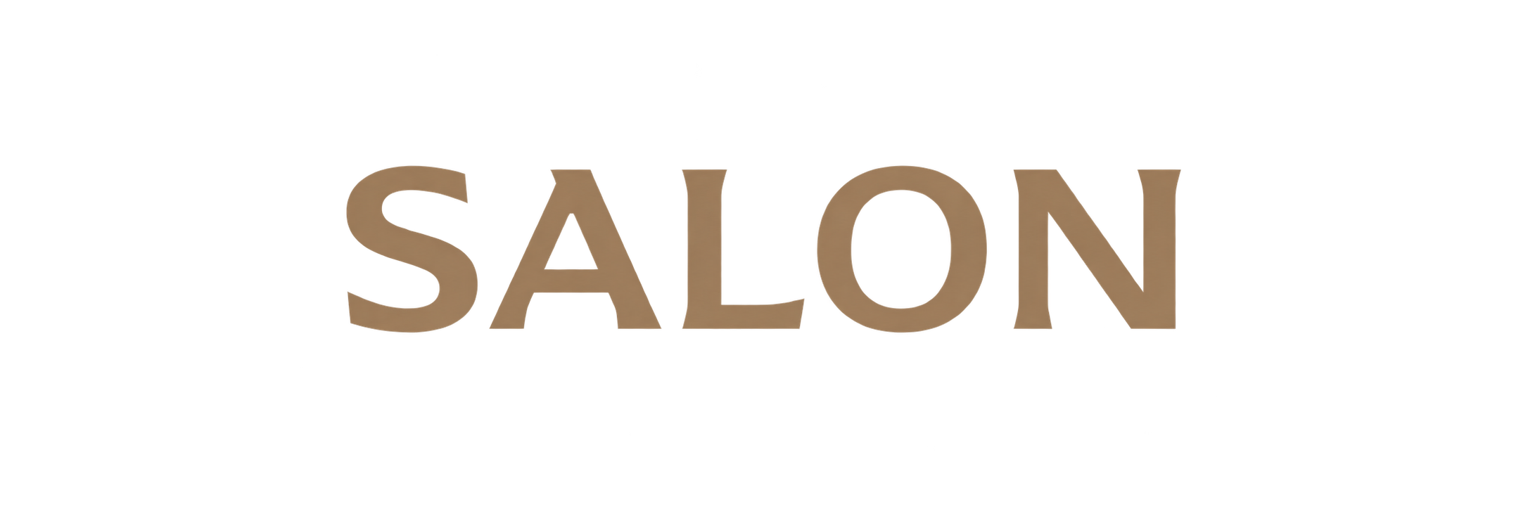 Salon sign with the word 'SALON' in large letters