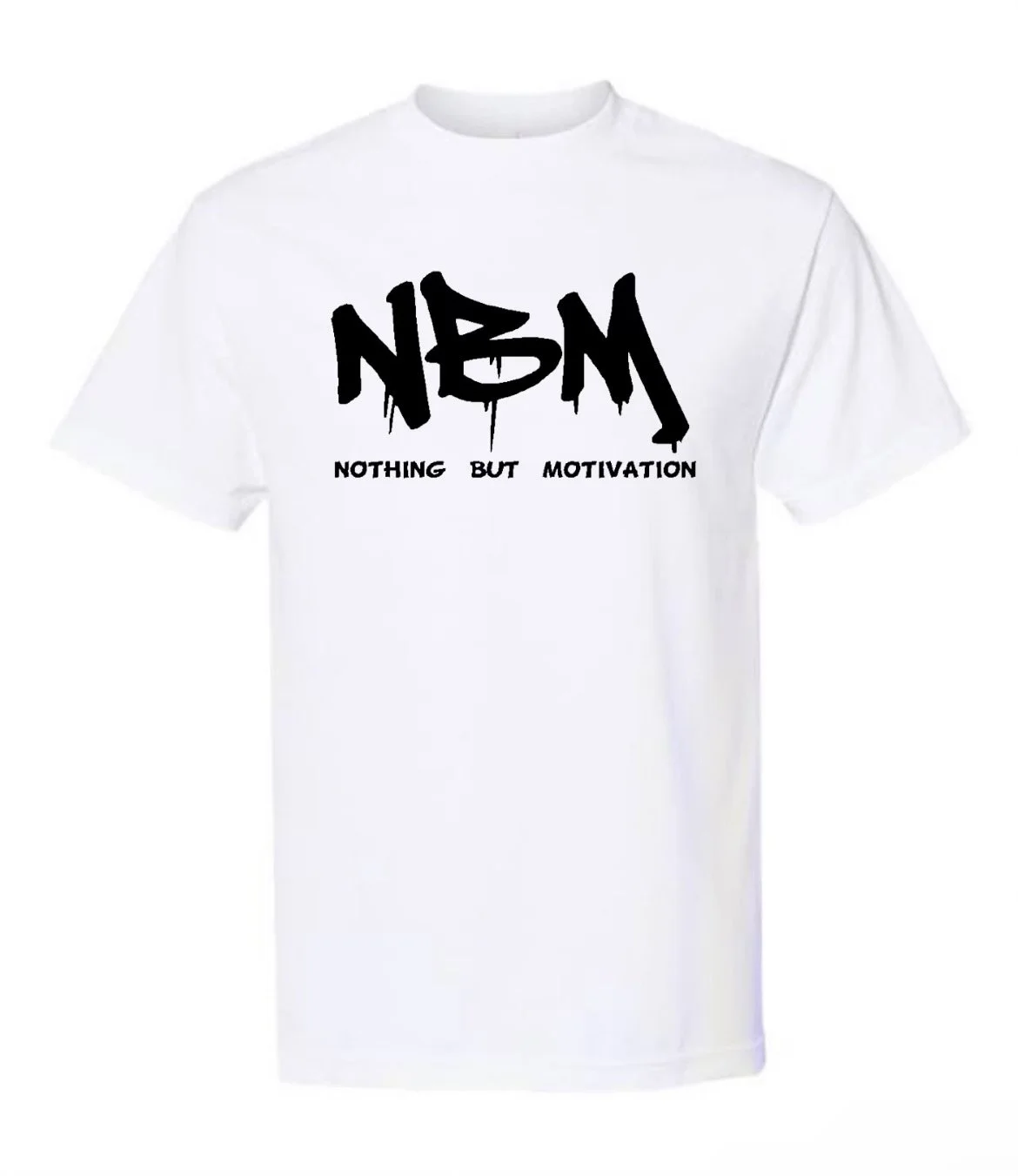 Nbm Wht Drip Tee
