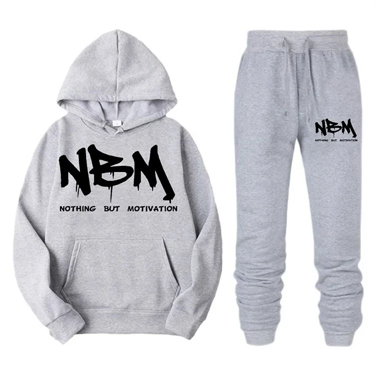 NBM Grey Drip Full Sweatsuit