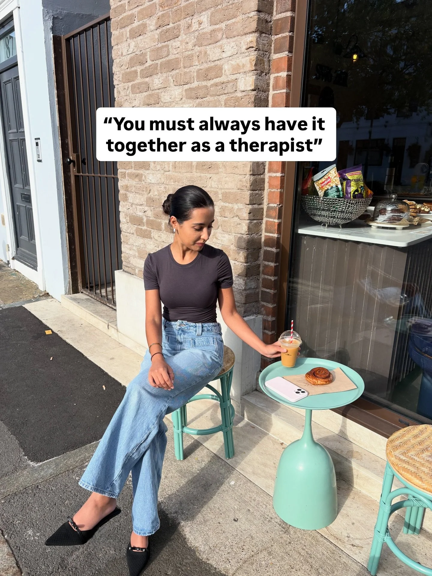 We all overthink, especially when it&rsquo;s something we actually care about.

As a therapist, I have realised the goal isn&rsquo;t to stop the thoughts entirely. It&rsquo;s just about noticing when it&rsquo;s happening and choosing how you want to 