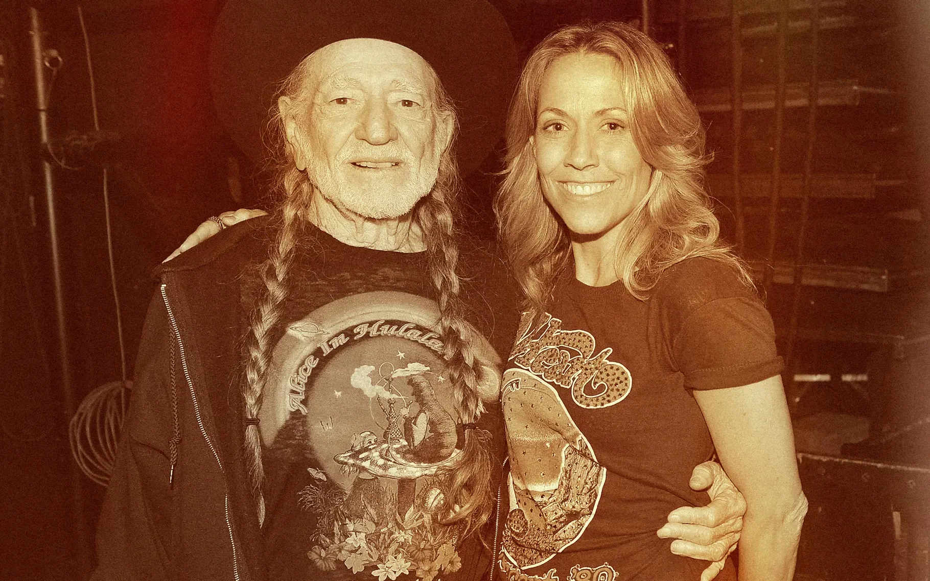 Sheryl Crow on “Crazy” (special Willie’s Bday episode)