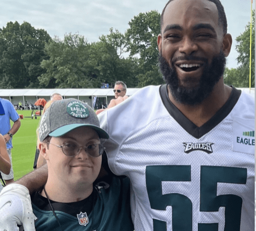 'You saved him': Inside Brandon Graham's special bond with an Eagles fan